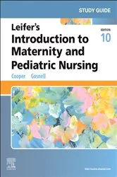 Book cover of Study Guide for Leifer's Introduction to Maternity and Pediatric Nursing - E-Book (10th ed.) by Cooper MSN, RN, Kim