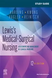 Book cover of Study Guide for Lewis' Medical-Surgical Nursing E-Book (12th ed.) by Harding PhD, RN, CNE, FAADN, Mariann M.