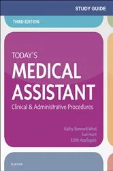 Book cover of Study Guide for Today's Medical Assistant - E-Book (3rd ed.) by Bonewit-West BS, MEd, Kathy