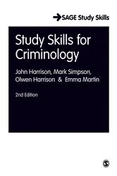 Book cover of Study Skills for Criminology (2nd ed.) by John Harrison