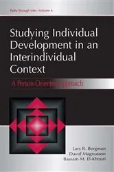 Book cover of Studying individual Development in An interindividual Context by Lars R. Bergman
