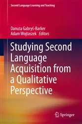 Book cover of Studying Second Language Acquisition from a Qualitative Perspective by Unknown