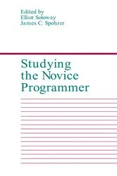 Book cover of Studying the Novice Programmer by E. Soloway