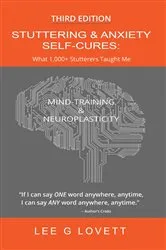 Book cover of Stuttering & Anxiety Self-Cures (3rd ed.) by Unknown