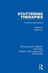 Book cover of Stuttering Therapies by Celia Levy