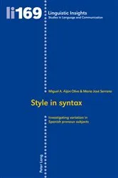 Book cover of Style in syntax by Maurizio Gotti