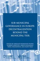 Book cover of Sub-Municipal Governance in Europe by Nikolaos-Komninos Hlepas