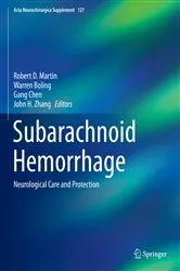 Book cover of Subarachnoid Hemorrhage by Robert D. Martin