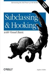 Book cover of Subclassing and Hooking with Visual Basic by Stephen Teilhet