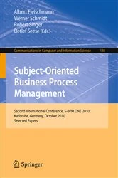 Book cover of Subject-Oriented Business Process Management by Albert Fleischmann