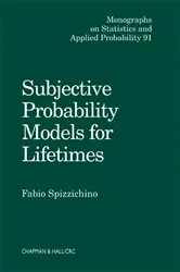 Book cover of Subjective Probability Models for Lifetimes by Unknown