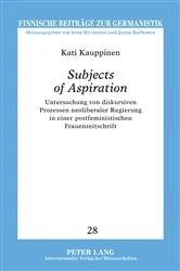 Book cover of «Subjects of Aspiration» by Irma Hyvärinen