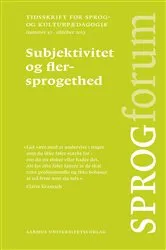 Book cover of Subjektivitet og flersprogethed by Karen-Margrethe Frederiksen