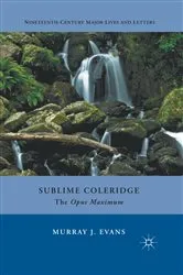 Book cover of Sublime Coleridge by M. Evans