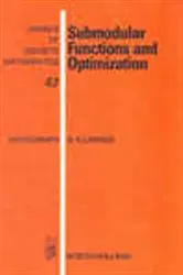 Book cover of Submodular Functions and Optimization by S. Fujishige
