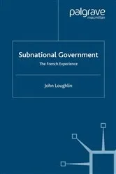 Book cover of Subnational Government by John Loughlin
