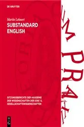 Book cover of Substandard English by Unknown