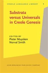 Book cover of Substrata versus Universals in Creole Genesis by Pieter Muysken