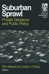 Book cover of Suburban Sprawl by Wim Wiewel