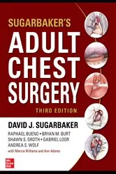 Book cover of Sugarbaker's Adult Chest Surgery, 3rd edition (3rd ed.) by David J. Sugarbaker