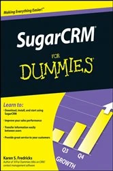Book cover of SugarCRM For Dummies by Karen S. Fredricks