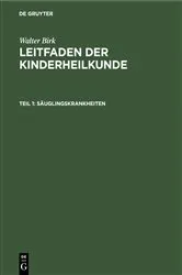 Book cover of Säuglingskrankheiten (10th ed.) by Walter Birk