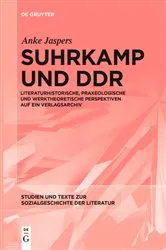 Book cover of Suhrkamp und DDR by Anke Jaspers