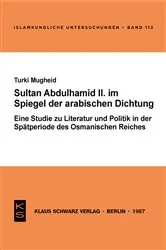 Book cover of Sultan Abdülhamid II. im Spiegel der arabischen Dichtung seiner Zeit by Unknown