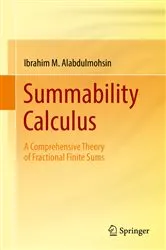 Book cover of Summability Calculus by Ibrahim M. Alabdulmohsin