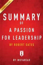 Book cover of Summary of A Passion for Leadership by Summaries, Instaread,