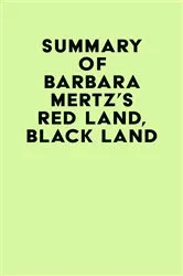 Book cover of Summary of Barbara Mertz's Red Land, Black Land by IRB Media