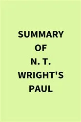 Book cover of Summary of N. T. Wright's Paul by IRB Media