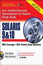Book cover of Sun Certified Security Administrator for Solaris 9 & 10 Study Guide by John Chirillo