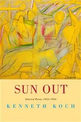 Book cover of Sun Out by Kenneth Koch