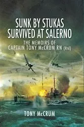 Book cover of Sunk by Stukas, Survived at Salerno by Unknown