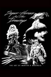 Book cover of Super Heroes And Other Drawings by Martin Olivier Dagenais