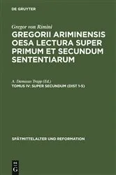 Book cover of Super Secundum (Dist 1-5) by A. Damasus Trapp