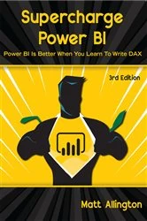 Book cover of Supercharge Power BI by Matt Allington