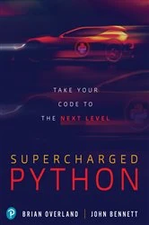 Book cover of Supercharged Python by Brian Overland