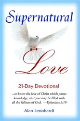 Book cover of Supernatural Love by Alan Leonhardt