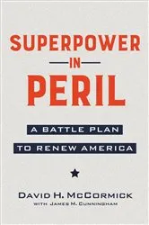 Book cover of Superpower in Peril by David McCormick