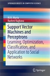 Book cover of Support Vector Machines and Perceptrons by M.N. Murty