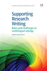 Book cover of Supporting Research Writing by Valerie Matarese