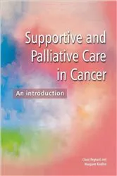 Book cover of Supportive and Palliative Care in Cancer by Claud F B Regnard