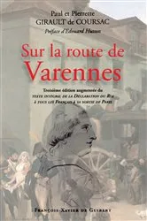 Book cover of Sur la route de Varennes by Pierrette Girault de Coursac