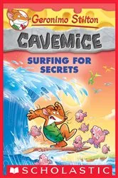 Book cover of Surfing for Secrets (Geronimo Stilton Cavemice #8) by Geronimo Stilton