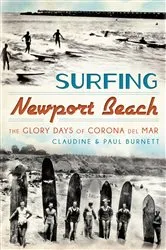 Book cover of Surfing Newport Beach by Claudine Burnett