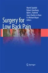 Book cover of Surgery for Low Back Pain by Marek Szpalski