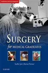 Book cover of Surgery for Medical Graduates E-Book, 1st edition by Sudhir Jain