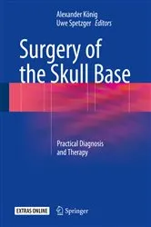 Book cover of Surgery of the Skull Base by Alexander König